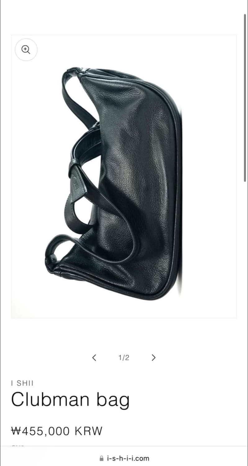 i SHII ishii clubman bag 【公式通販】