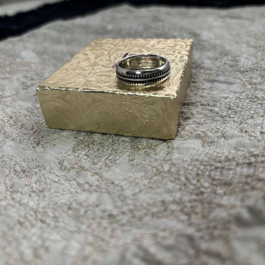 UNDER COVER GIZリング　21号 UNDERCOVER GIZ リング undercover gizリング 21号 シルバー 2025年