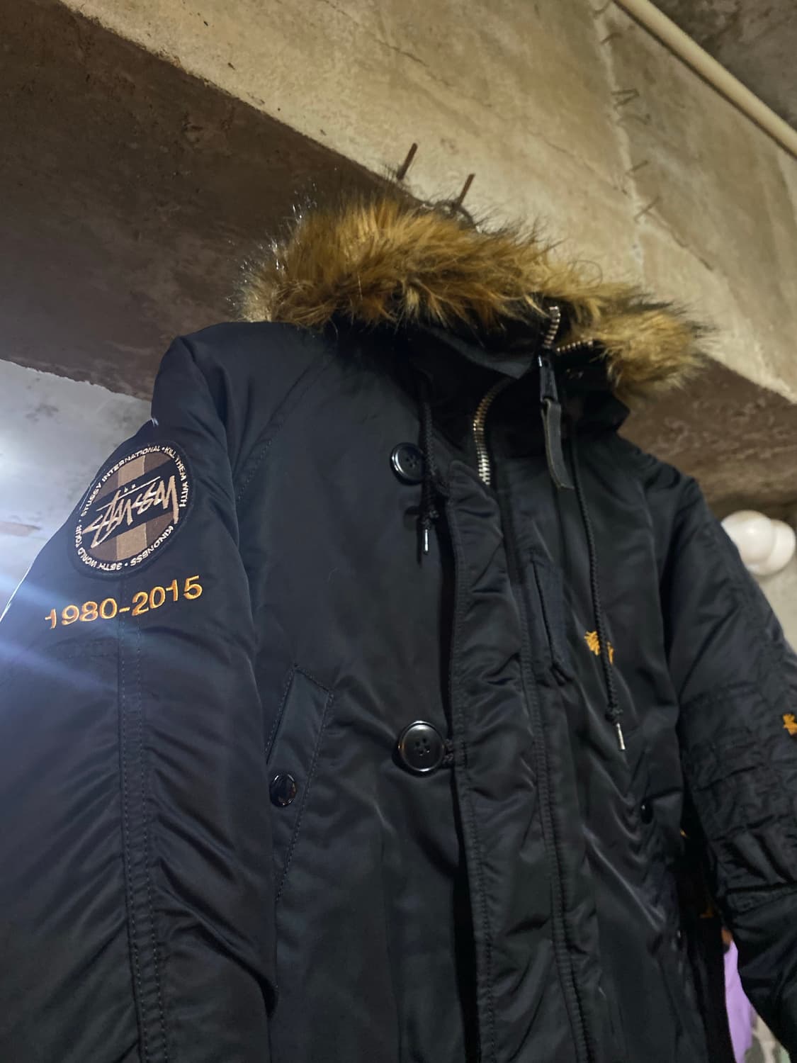 Stussy x Alpha Industries N-3B | 후루츠패밀리