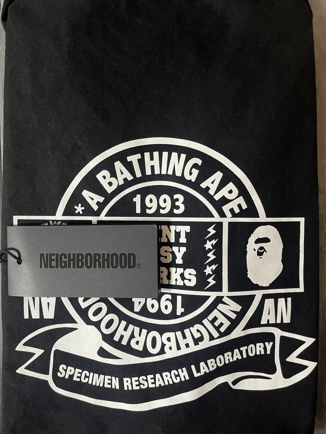NEIGHBORHOOD SRL A BATHING APE エプロン NEIGHBORHOOD (ネイバーフッド) 22AW ×A BATHING APE SRL
