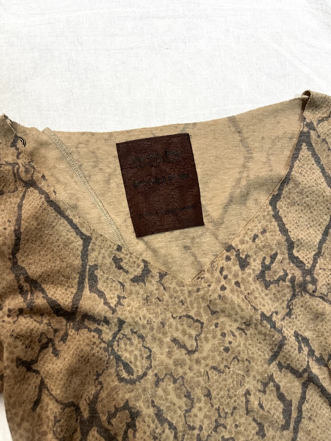 00s archive goa python t-shirt tシャツ Y2K japanese label