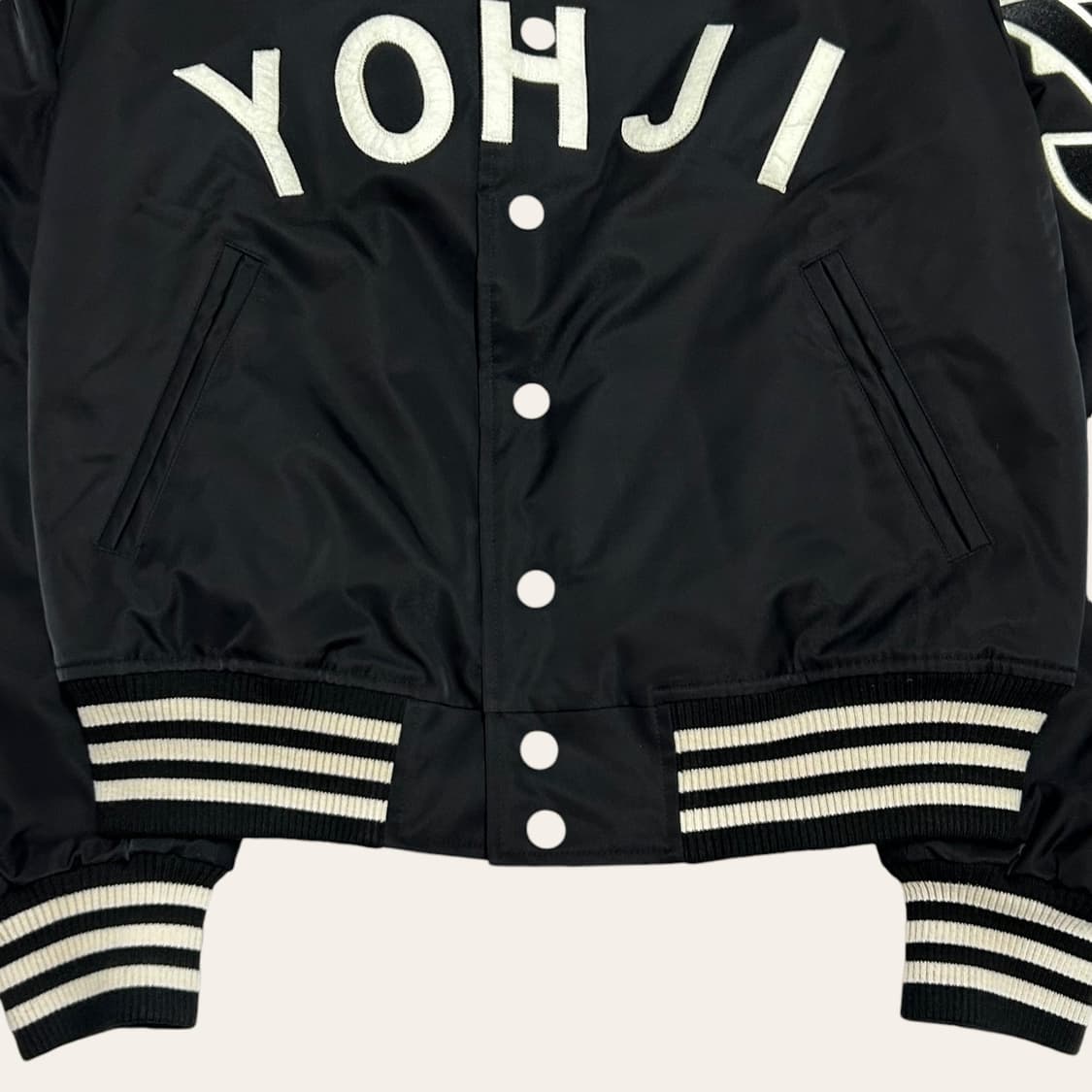 YOHJI YAMAMOTO x ADIDAS Y-3 varsity jack | 후루츠패밀리