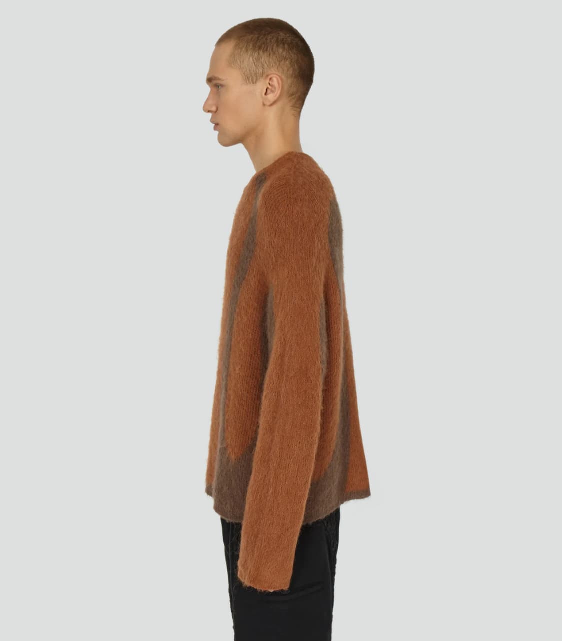 トップス _J.L-A.L_ LIQUID SWEATER BROWN BLACK LIQUID SWEATER BROWN BLACK - _J.L - A.L_(ジェイラル) - TOPS