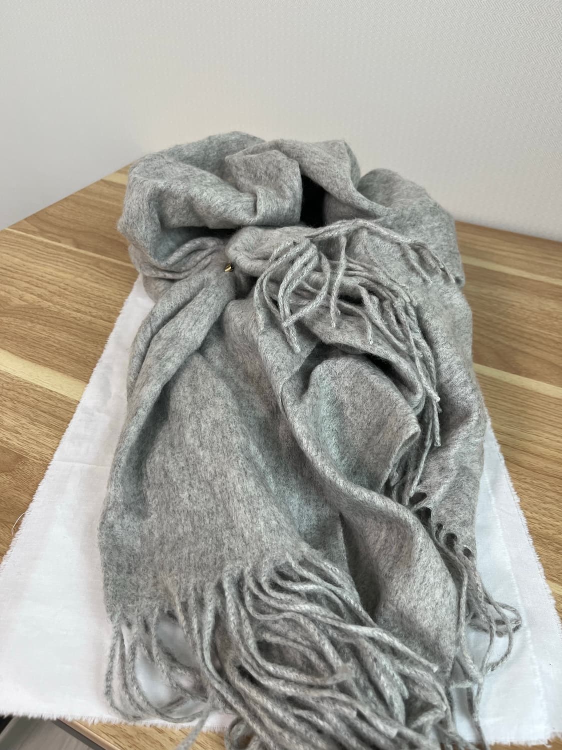 BLESS Draps Long 머플러 / OS / 그레이멜란지 | 후루츠패밀리