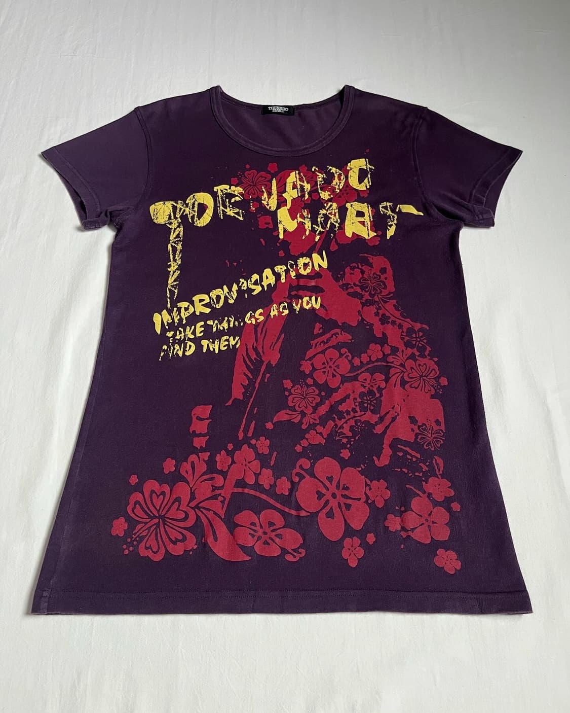 Tornado Mart Flower Printed T | 후루츠패밀리