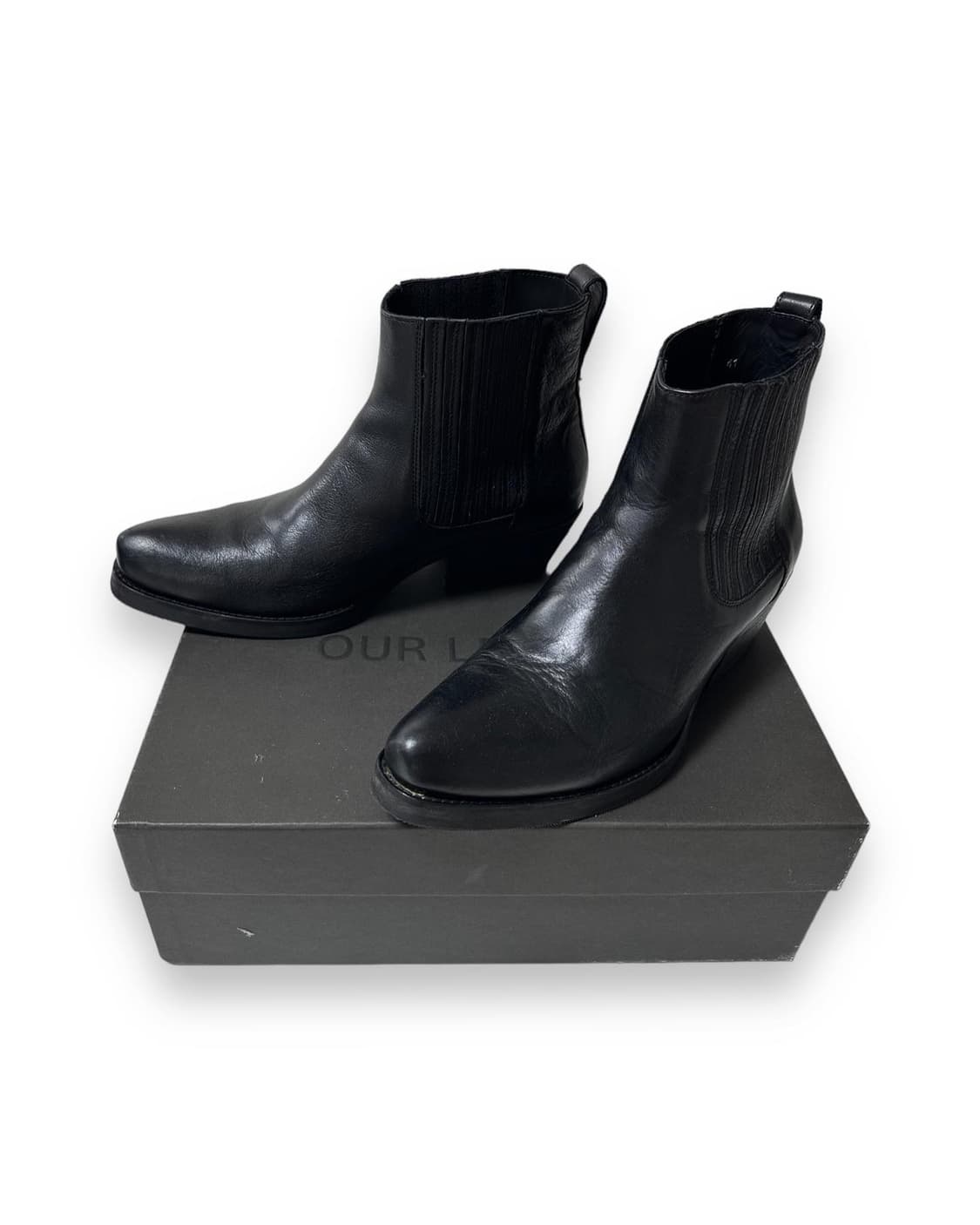 靴 our legacy cuban boots 41 Our Legacy - Cuban Boot Sand Hairy Suede