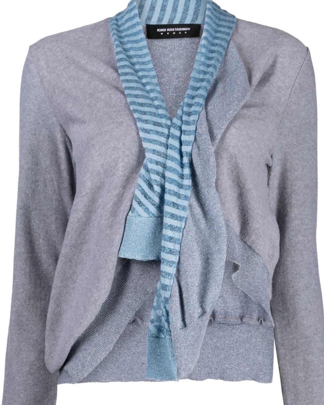 Kiko Kostadinov Gray Arova Cardigan | 후루츠패밀리