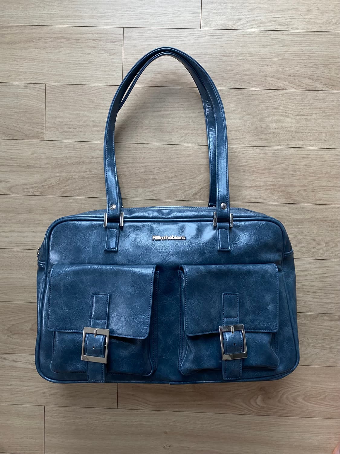 필인더블랭크 Fillintheblank PK 숄더백 denim blue | 후루츠패밀리