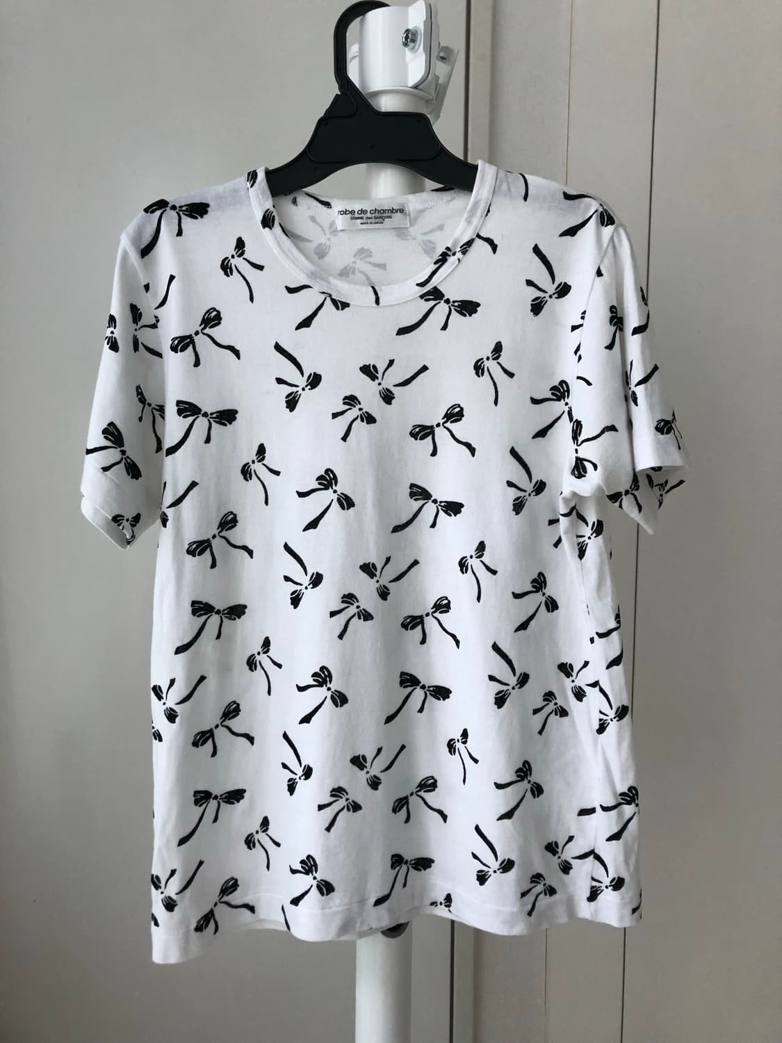 コムデギャルソン　リボンTシャツ COMME des GARCONS リボンTシャツXS コムデギャルソンコムデギャルソン
