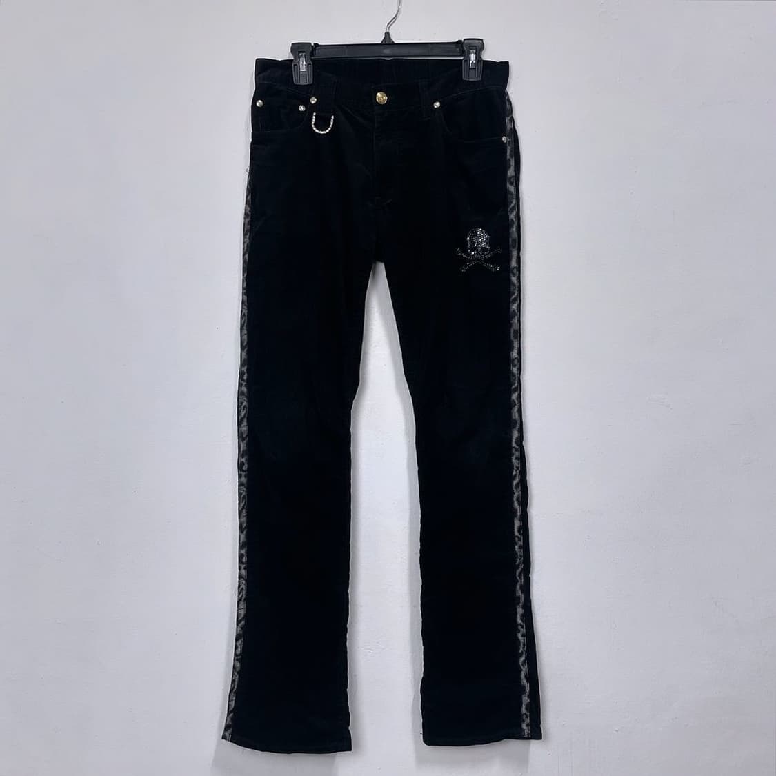 パンツ Roen side leopard design corduroy pants Roen side leopard design corduroy pants Wild Mood Leopard