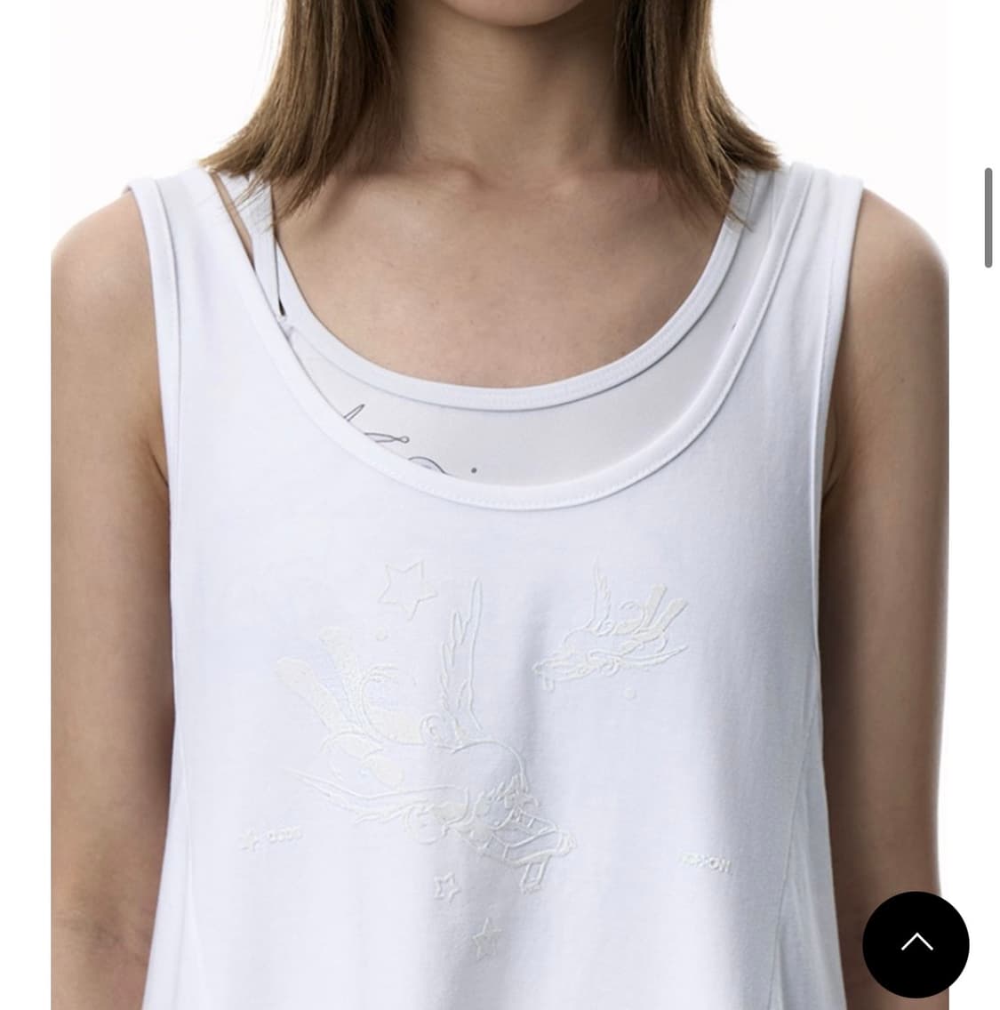 OJOS × NOITOW SHU Asymmetric Mini Dress | 후루츠패밀리