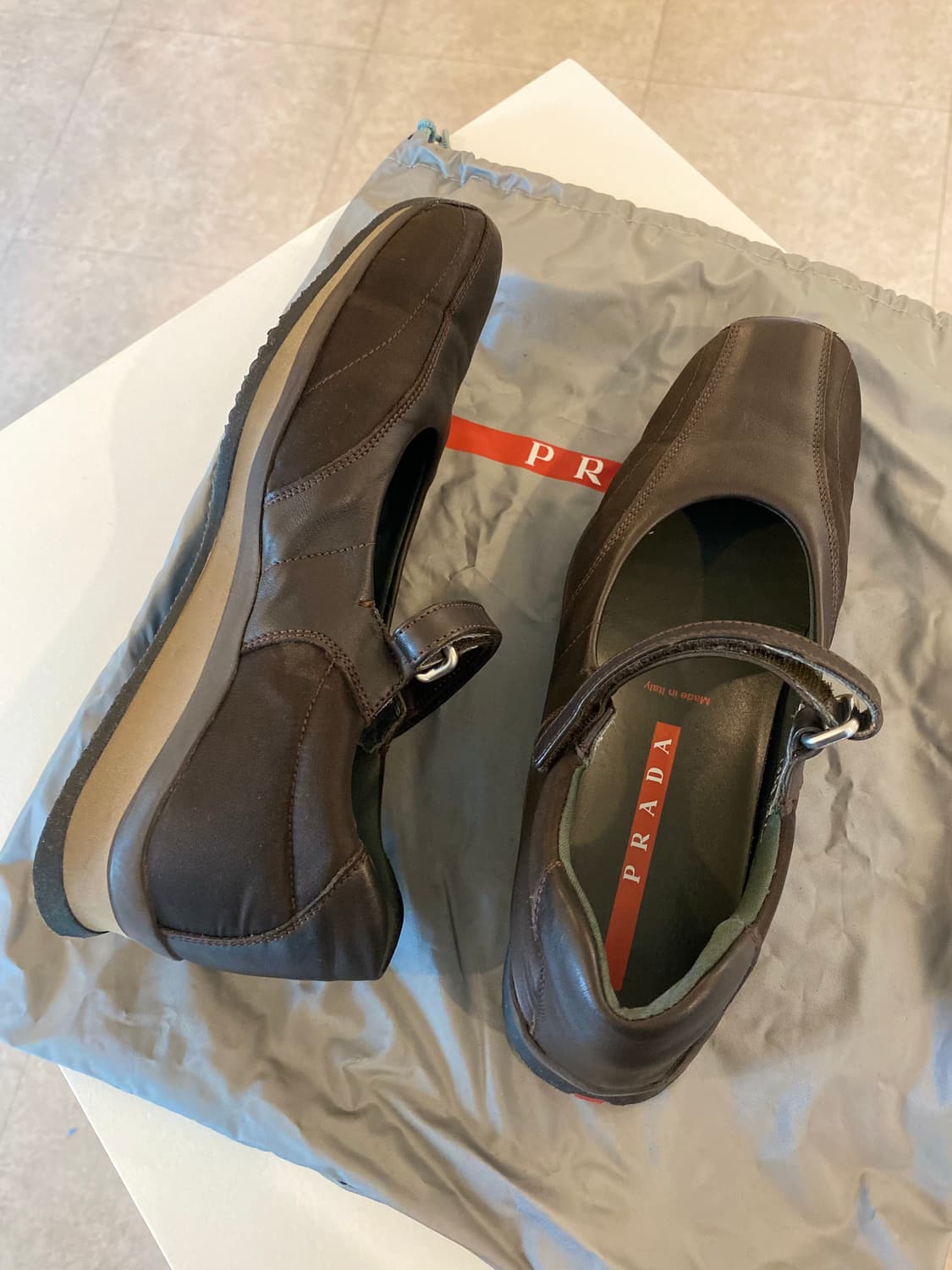 PRADA SPORTS MARY JANE SHOES | 후루츠패밀리