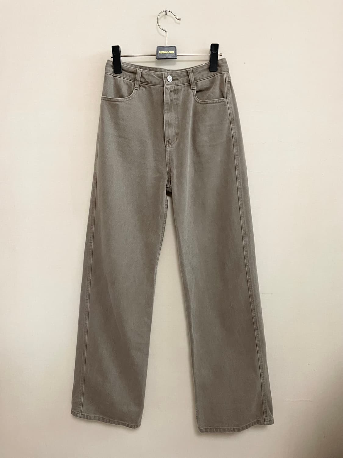 【AMOMENTO】24ss SEMI WIDE BOOTS CUT AMOMENTO☆24SS SEMI WIDE BOOTS CUT ボトムス