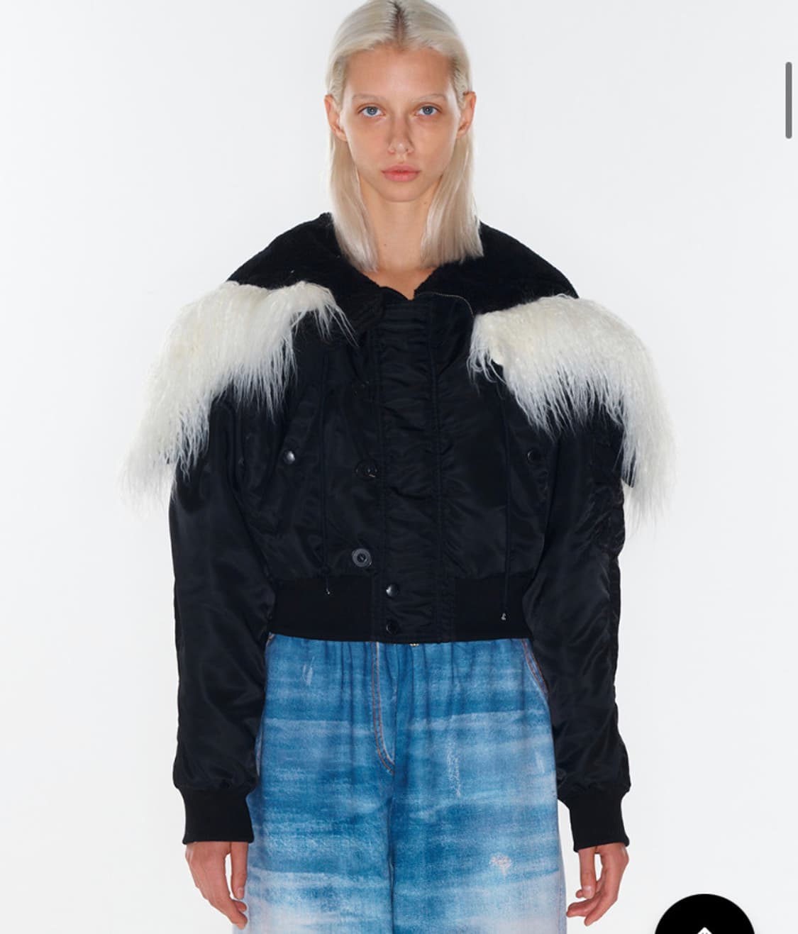 ジャケット・アウター Open YY  FAUX FUR ZIPPER HOOD MA1 Open YY - FAUX FUR ZIPPER HOOD MA1 | HBX - Globally Curated