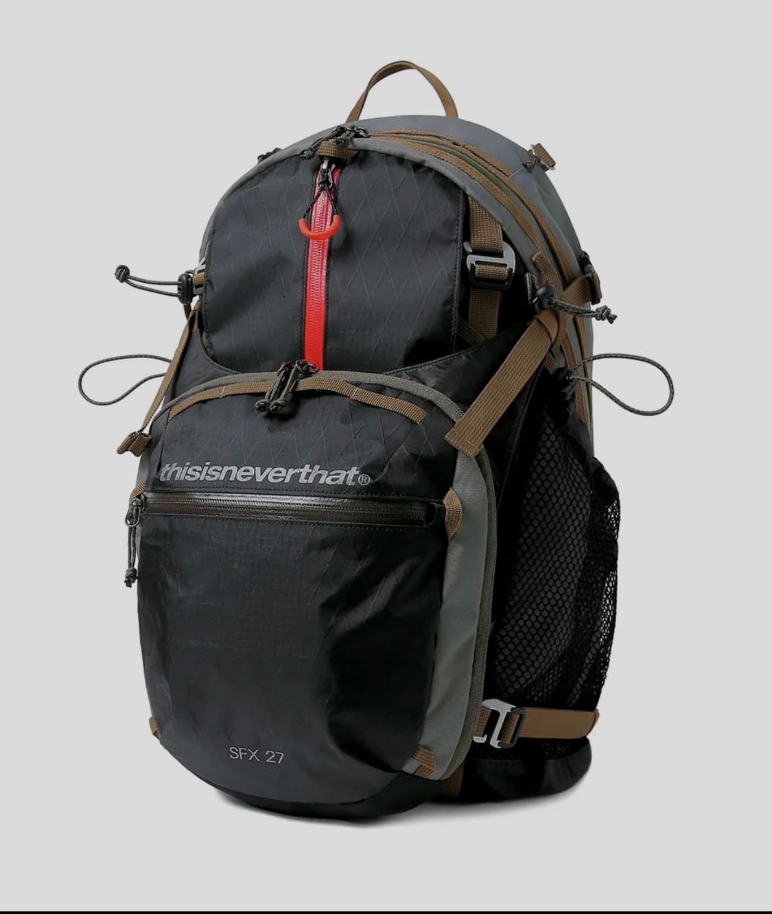 ディスイズネバーザット SFX 27 BACKPACK 黒 디스이즈네버댓(THISISNEVERTHAT) SFX 27 Backpack Black