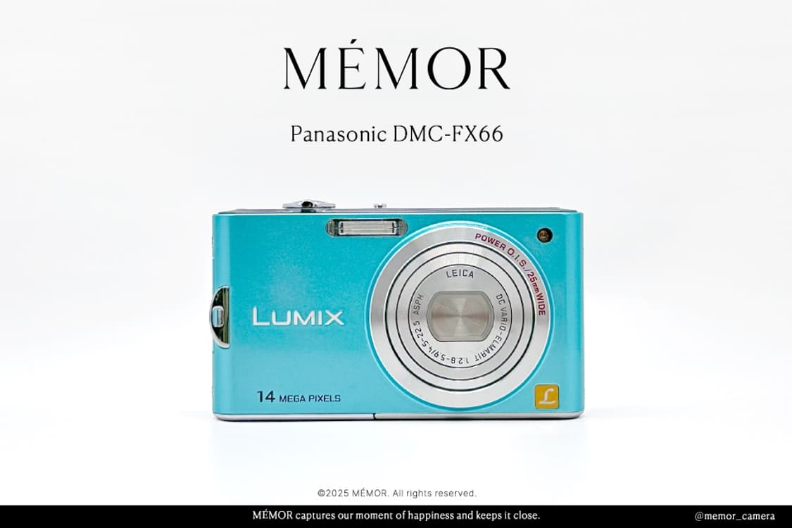 Panasonic LUMIX DMC-FX66　ブルー Panasonic LUMIX DMC-FX66 ブルー Panasonic LUMIX DMC-FX66 ブルー