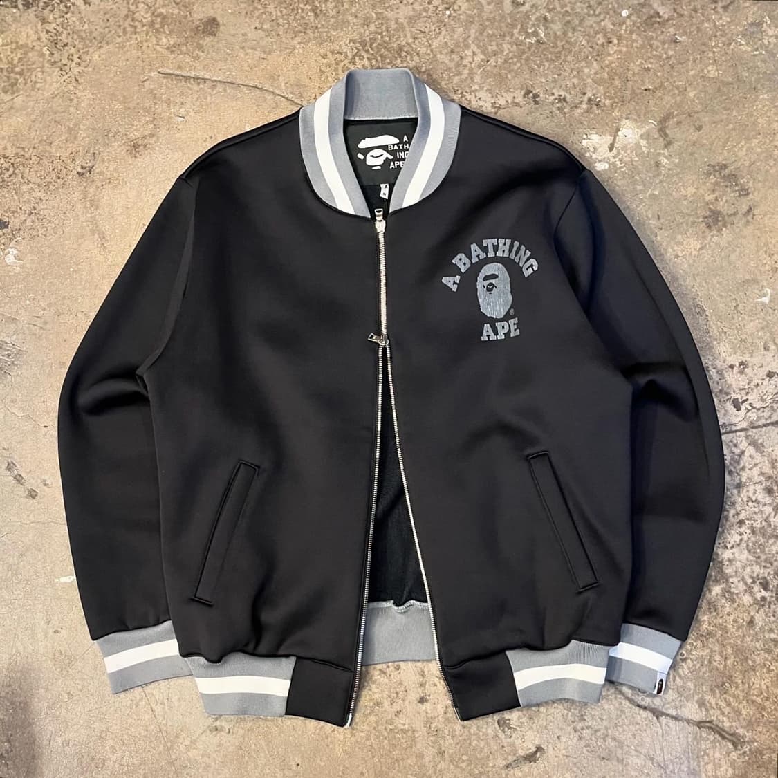 Grailed Bape X Undefeated Varsity Jacket Bape Undefeated Bomber