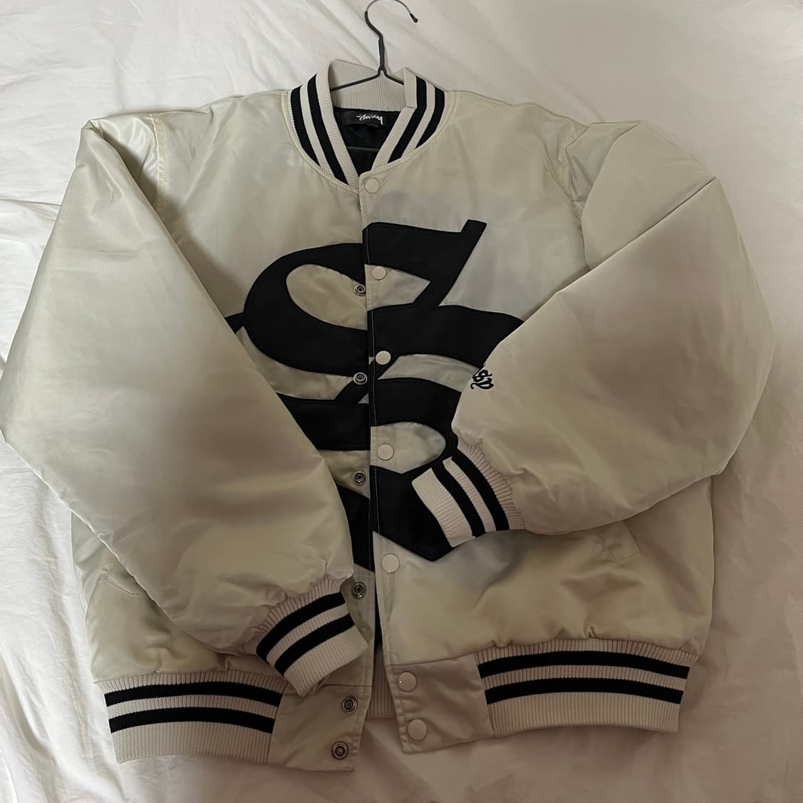 Stussy Gothic S stadium jacket | 후루츠패밀리