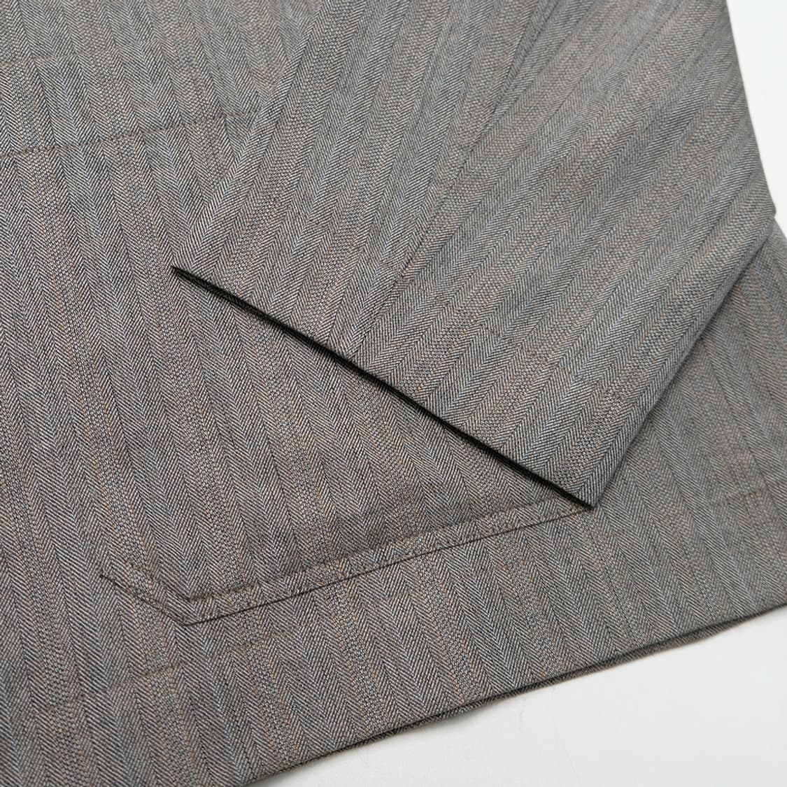 ジャケット・アウター AURALEE WOOL SILK HERRINGBONE COVERALL wool silk herringbone coverall | 후루츠패밀리