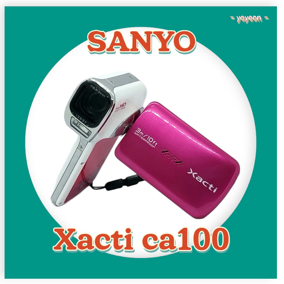 산요작티 ca100 캠코더 xacti ca100 | 후루츠패밀리