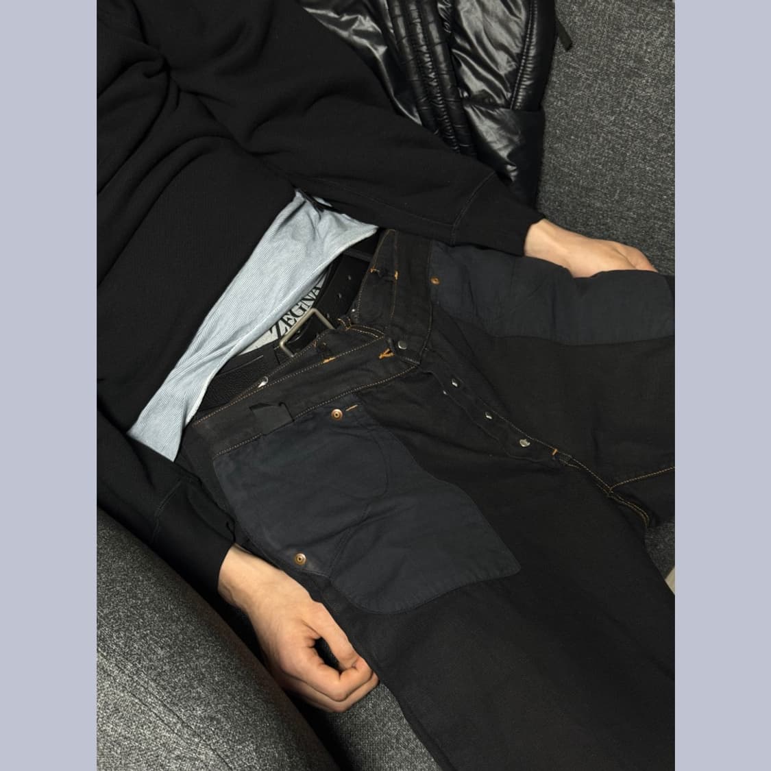 Martin Margiela 03SS Inside-out pants | 후루츠패밀리