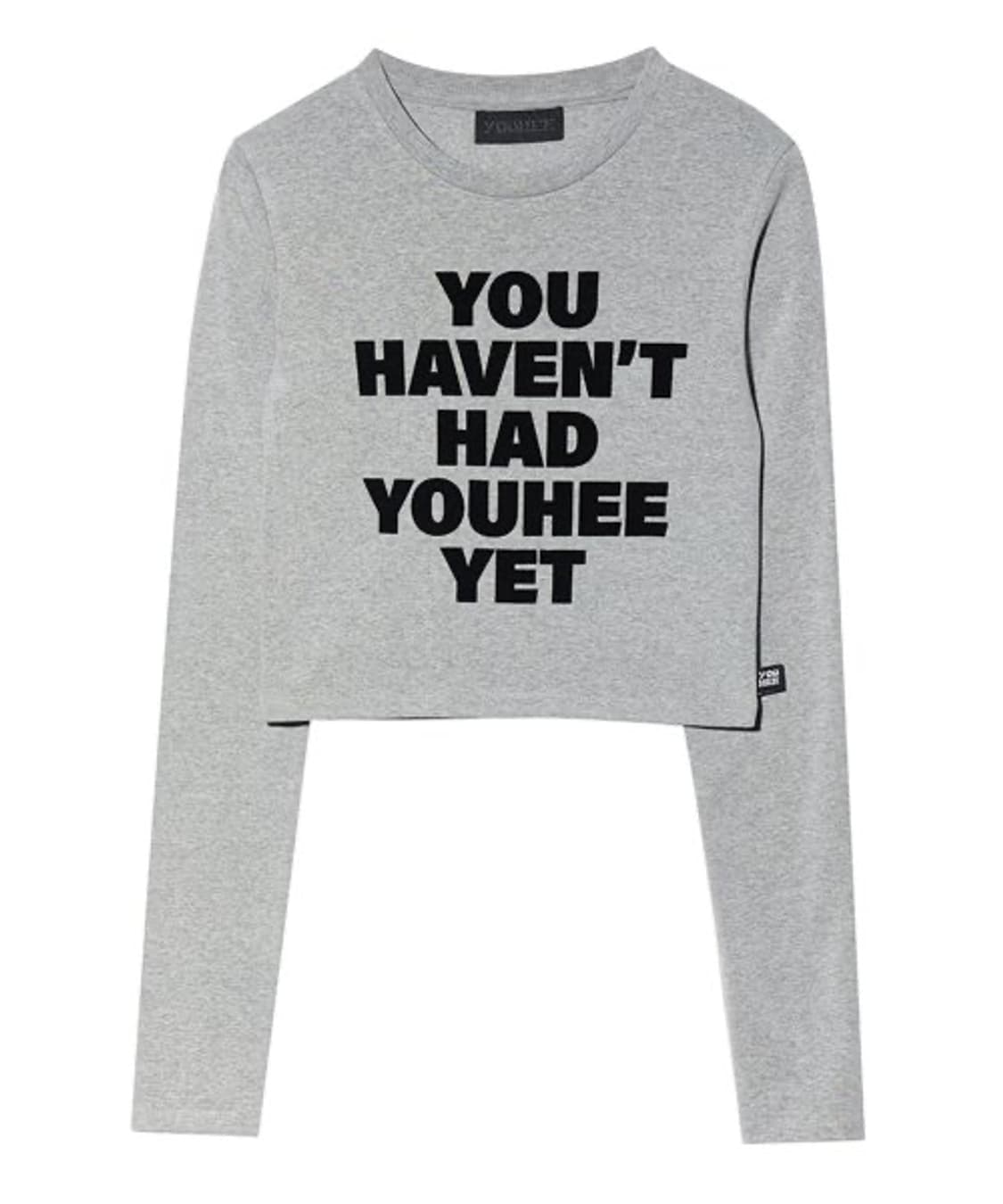 ★関税込★YOUHEE★LETTERING LONG SLEEVE ★ YOUHEE LETTERING LONG SLEEVE | 후루츠패밀리