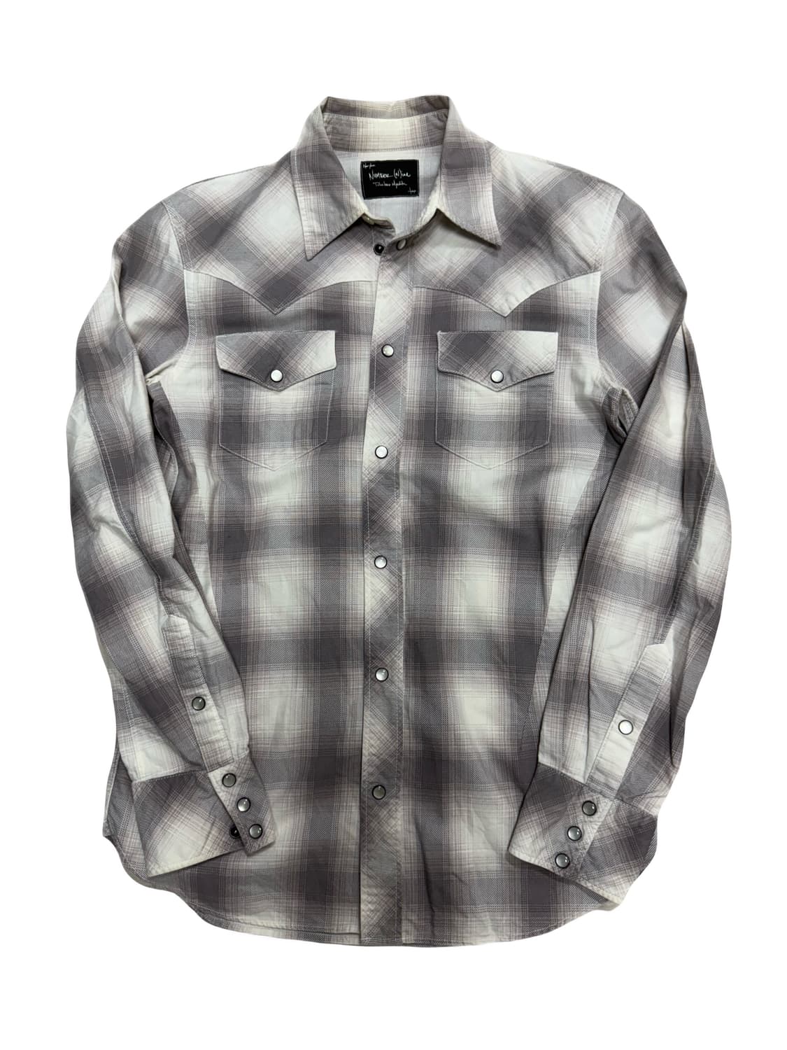 Number (N)ine 宮下期 】 Western Check Shirt 宮下 ナンバーナイン