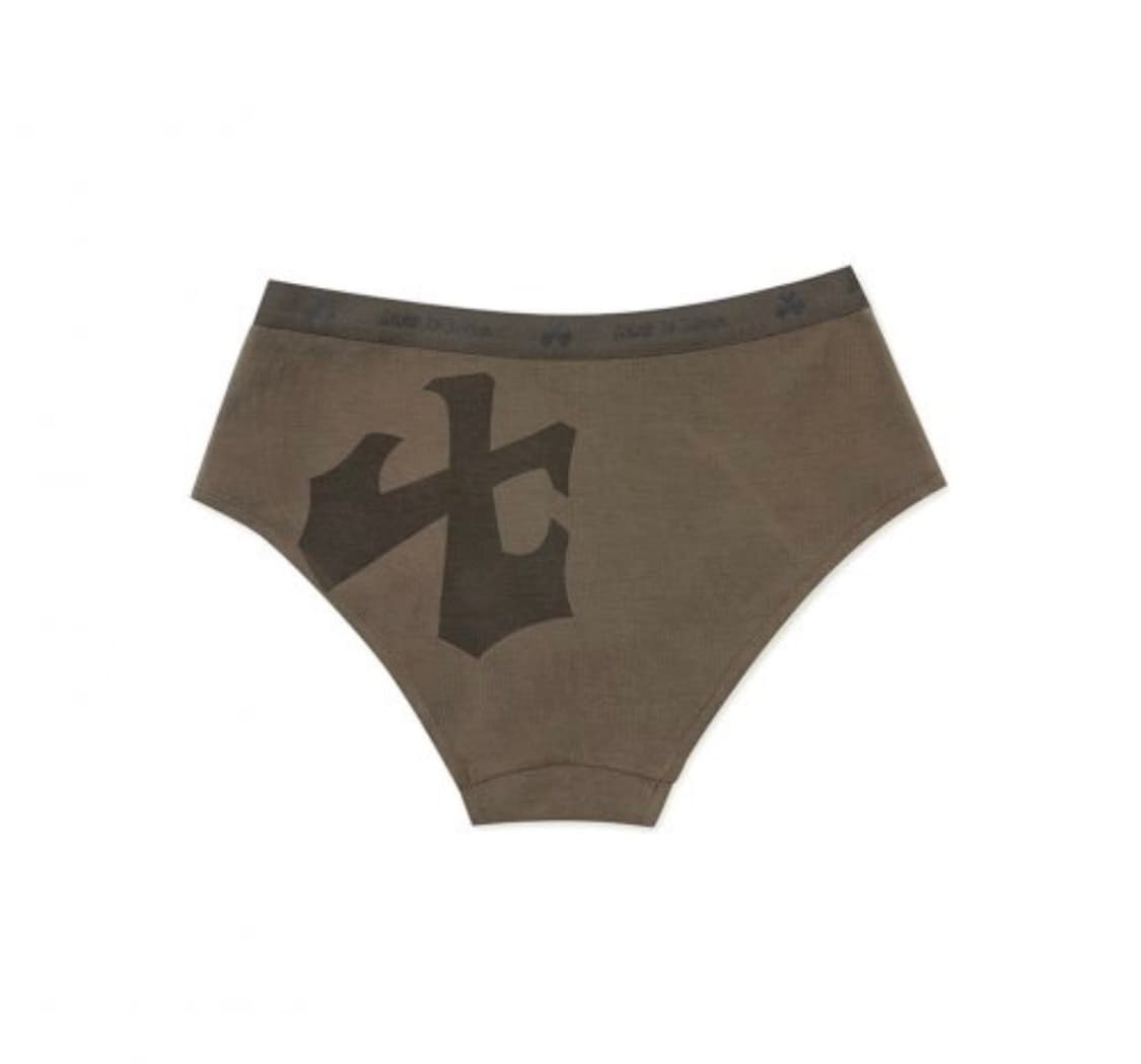 【L.E.E.Y】 LOGO BANDING BRIEFS LEEY LOGO BANDING BRIEFS KHAKI | 후루츠패밀리