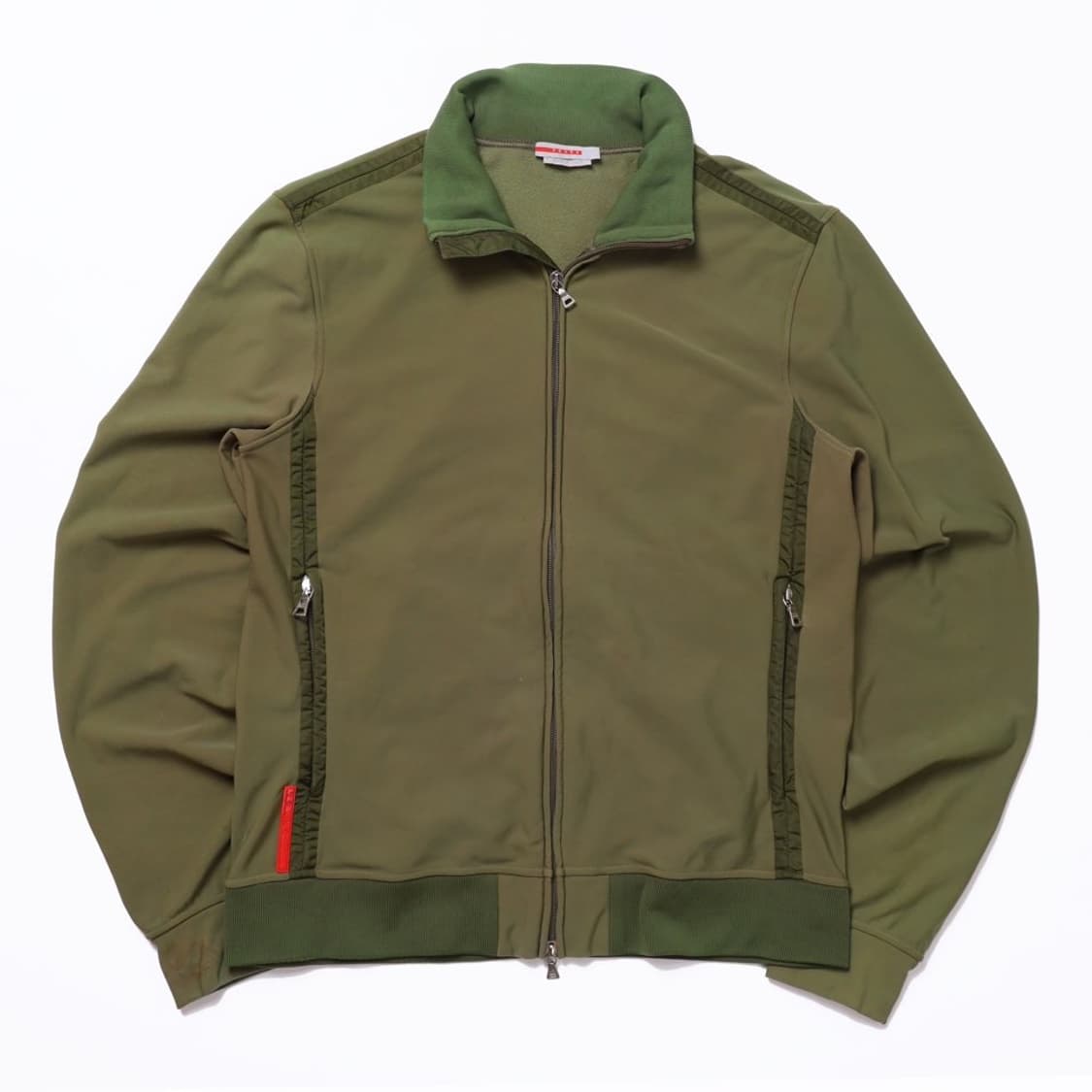 PRADA SPORT Archive piping biker jacket Prada Sport Archive Riders