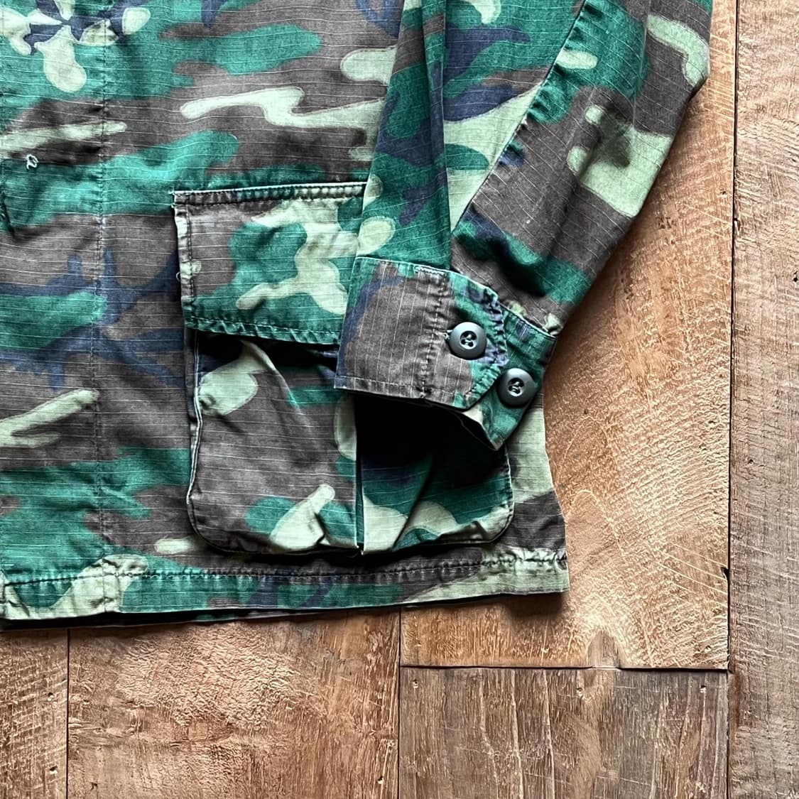 ジャケット・アウター 70's US ARMY ERDL Jungle Fatigue Shirt 70s US ARMY ERDL JUNGLE FATIGUE JACKET [S-S] (95) | 후루츠패밀리