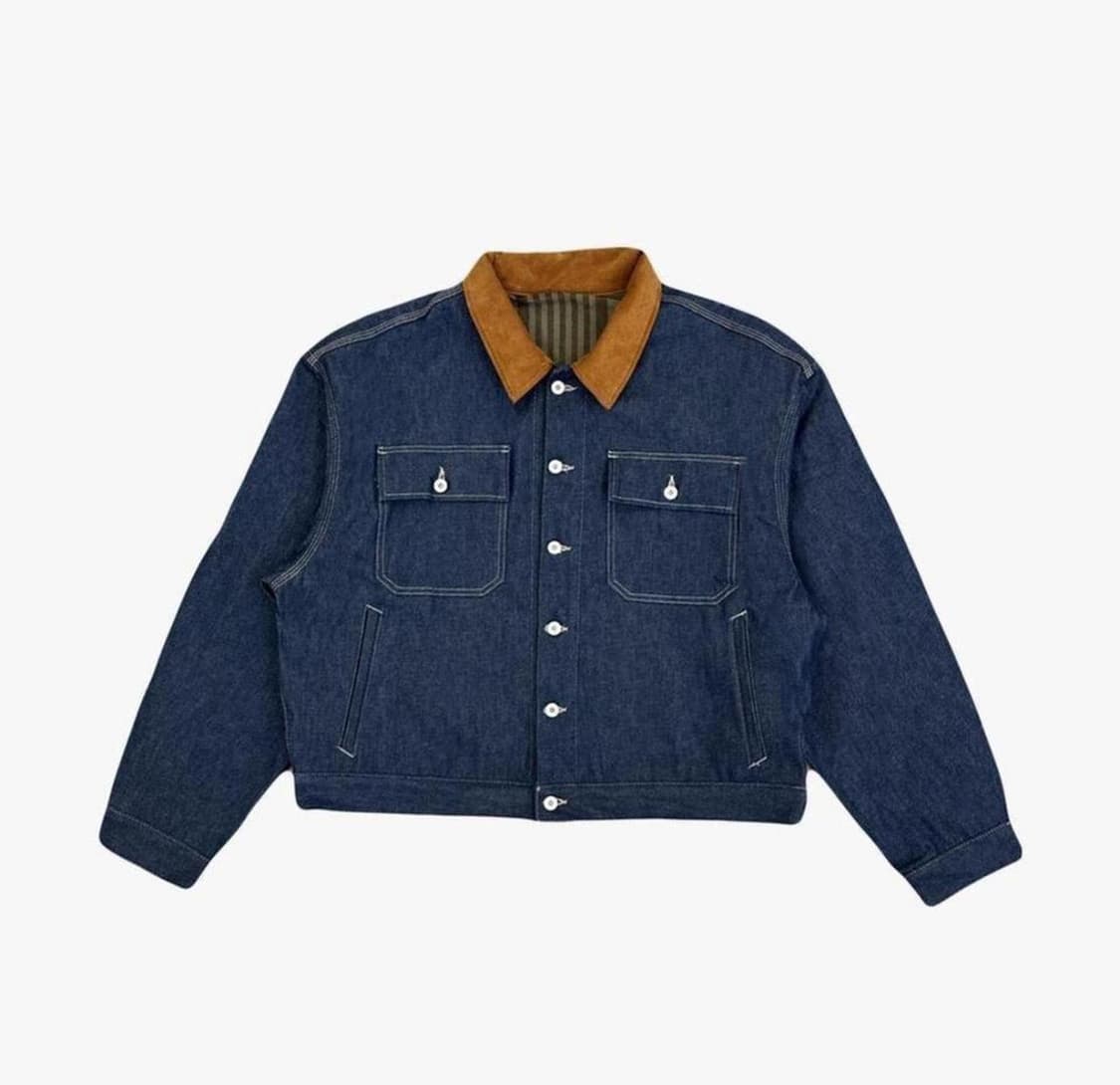 YZY SZN 6 SAMPLE DENIM JACKET BLUE L | 후루츠패밀리