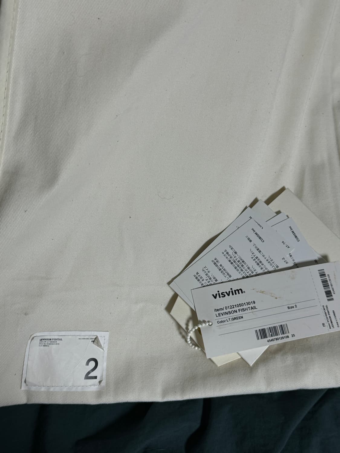 2]Visvim Levinson fishtail.it green | 후루츠패밀리