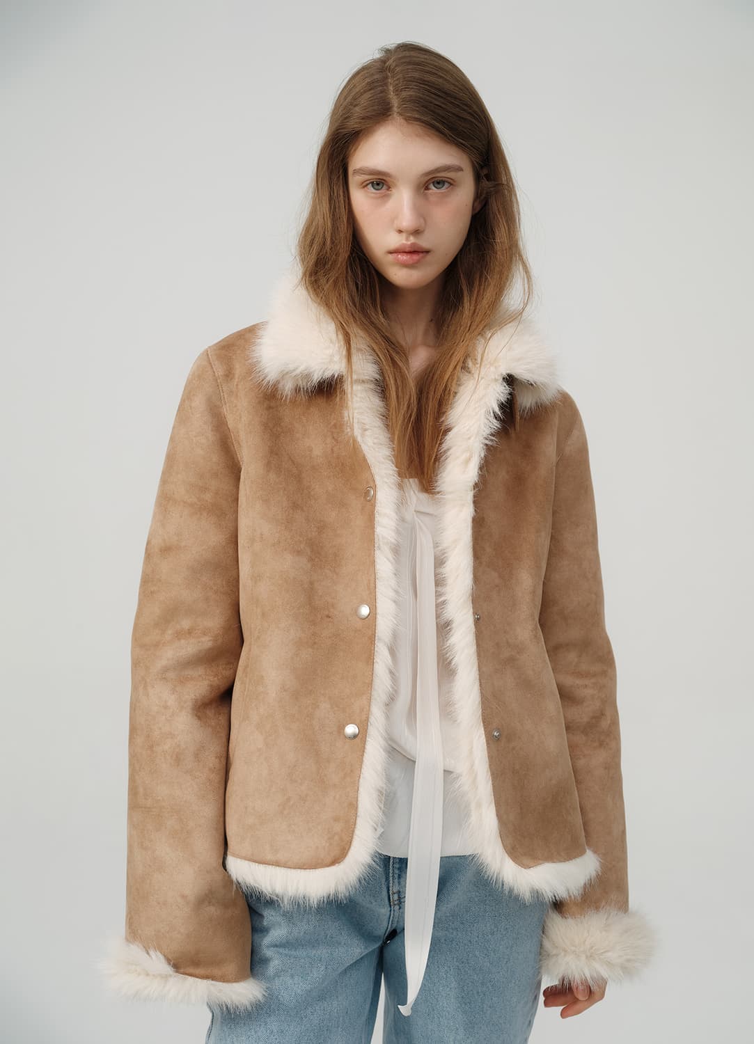 더바넷 the barnnet Eco Shearling Jacket | 후루츠패밀리