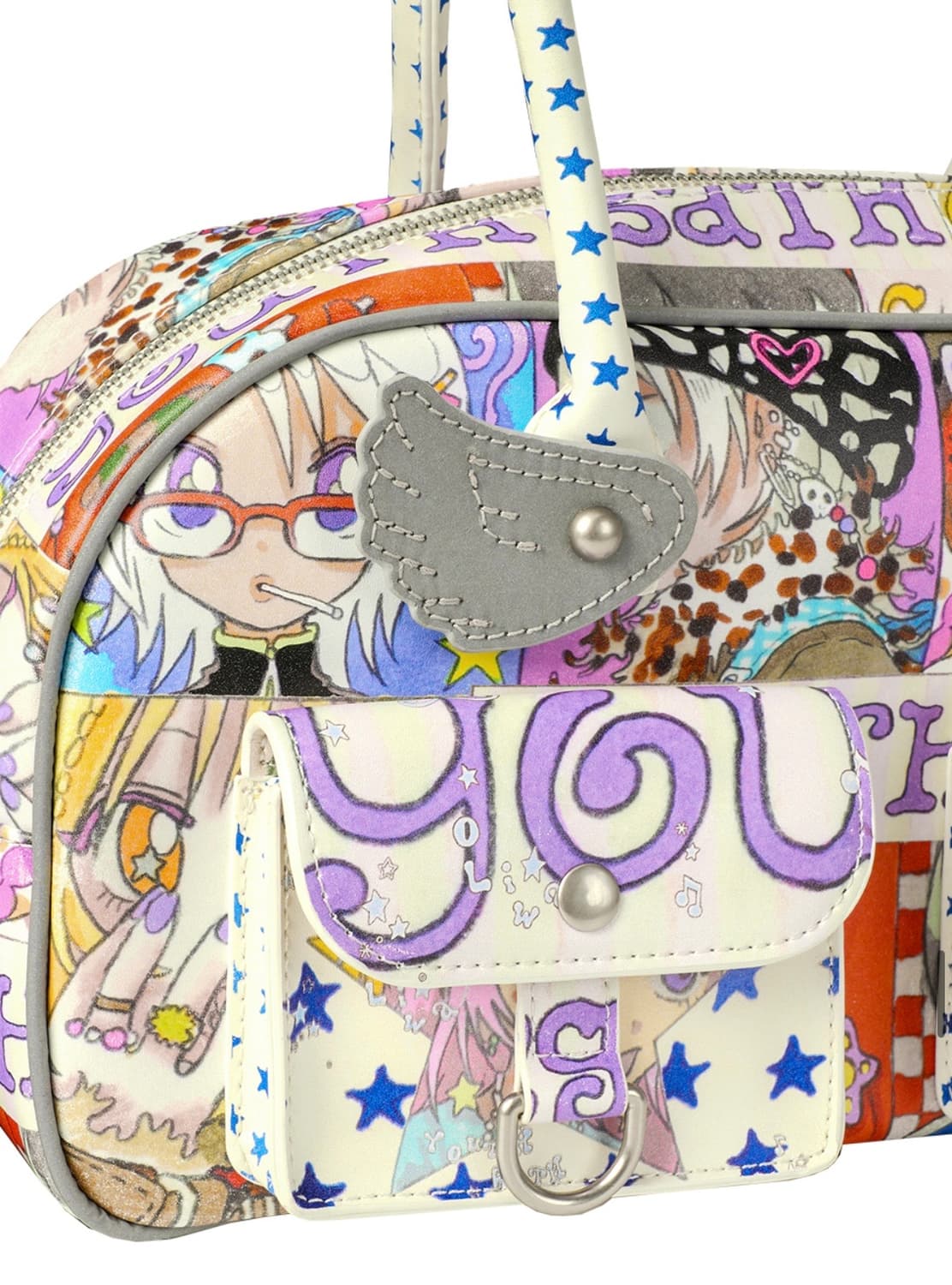 ◇YOUTHBATH◇ YB x Oliwa Graphic Wings Shoulder Bag