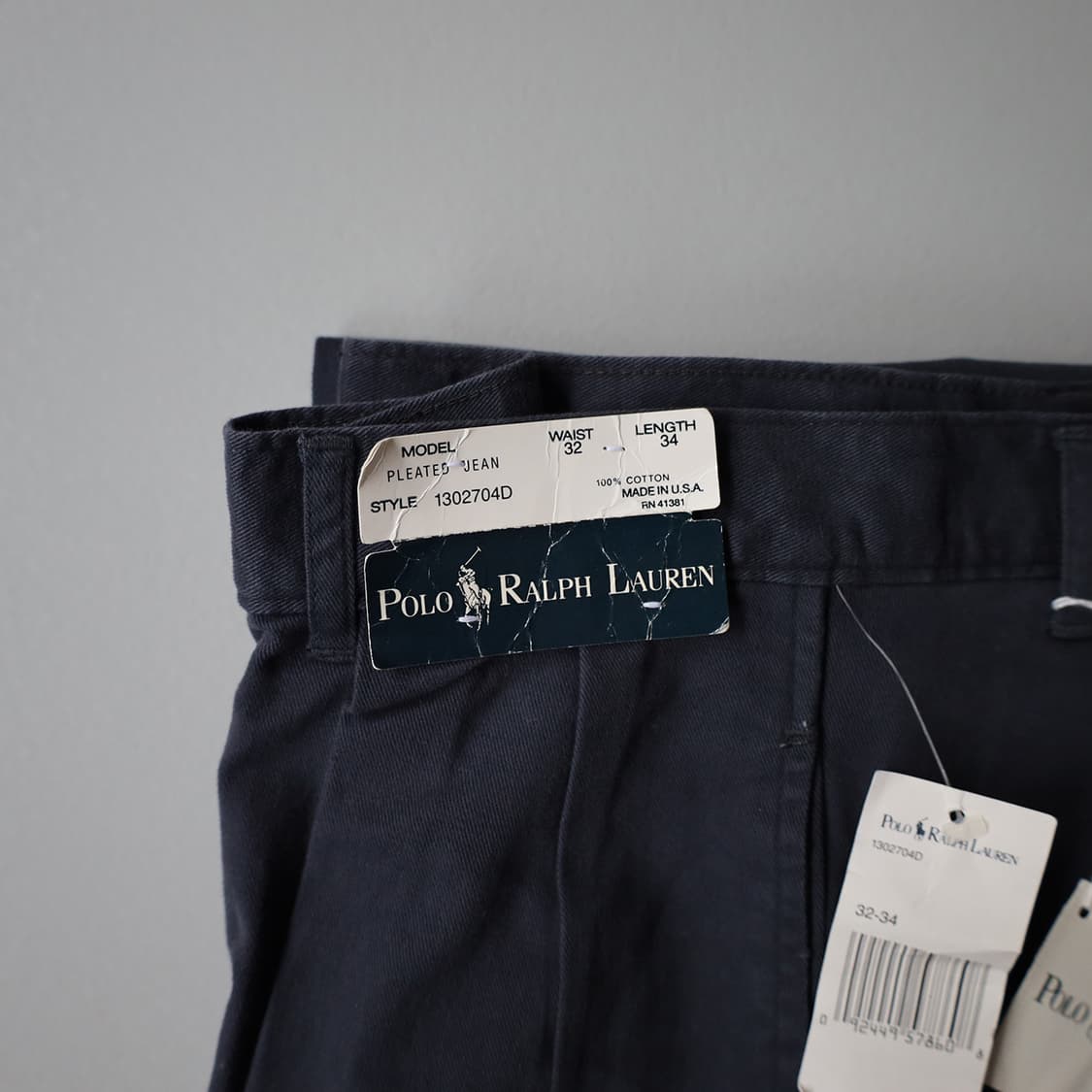 POLO CHINO 2tuck MADE IN USA 34×32 Polo Ralph Lauren 90s USA Chino