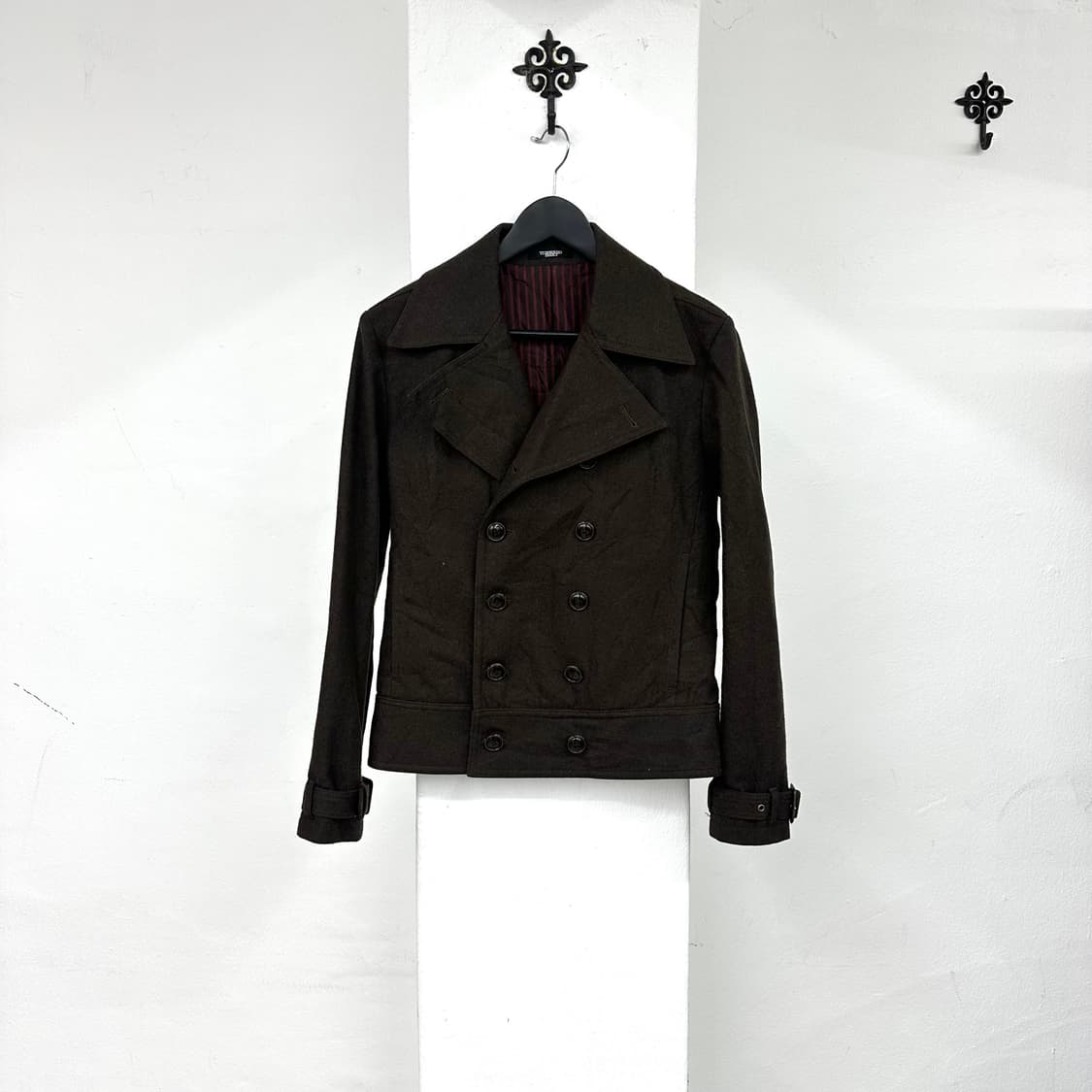 Tornado mart brown napoleon jacket | 후루츠패밀리