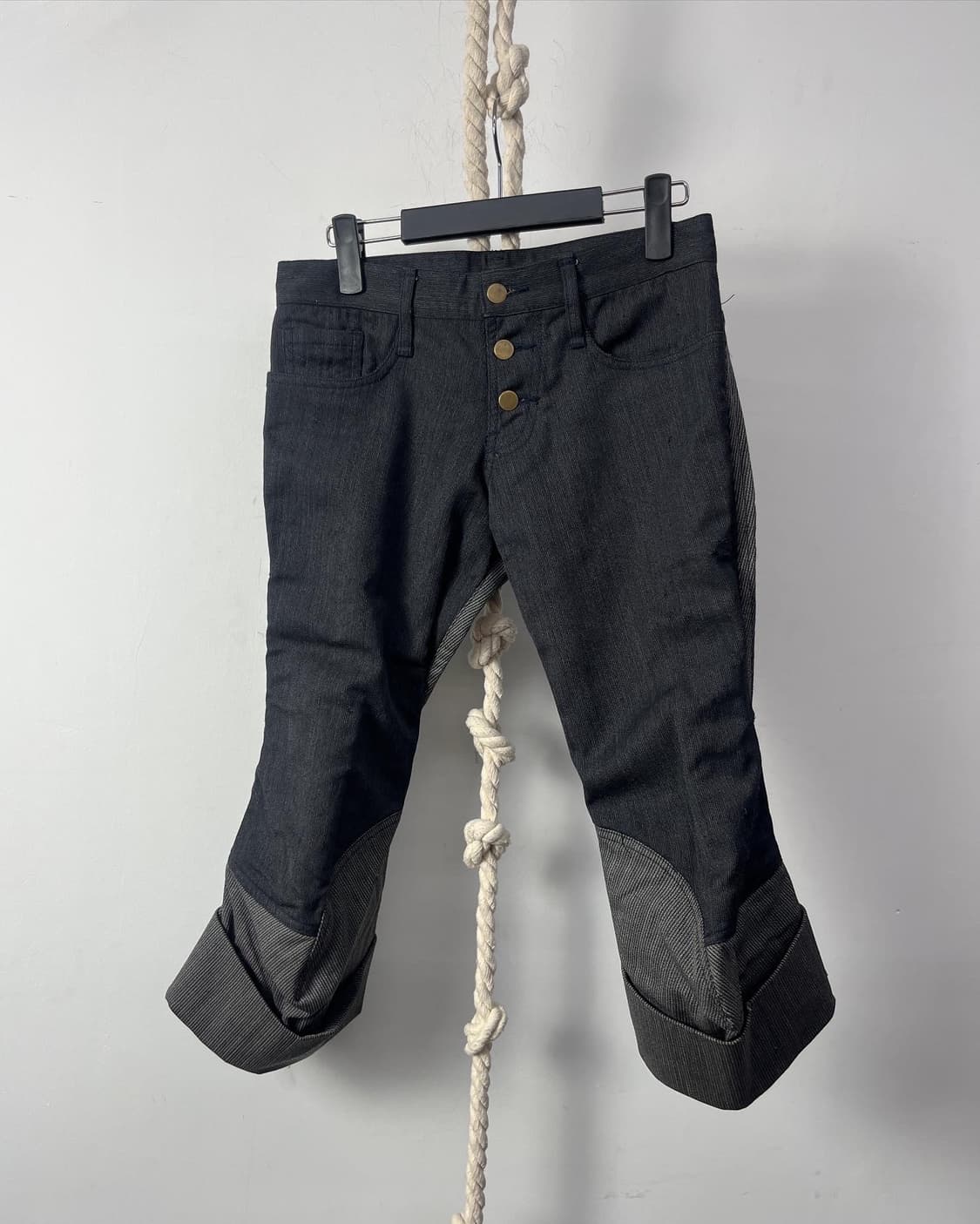 Christopher Nemeth Trouser Christopher Nemeth Fade 3D Denim Pants