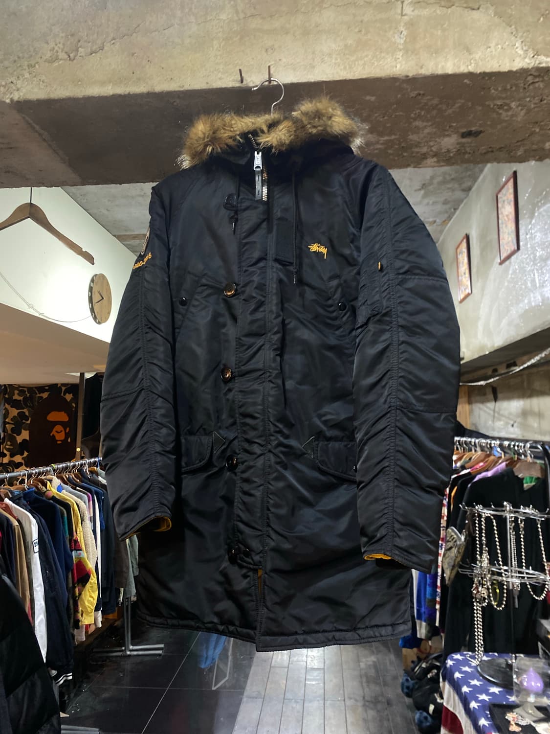 Stussy x Alpha Industries N-3B | 후루츠패밀리