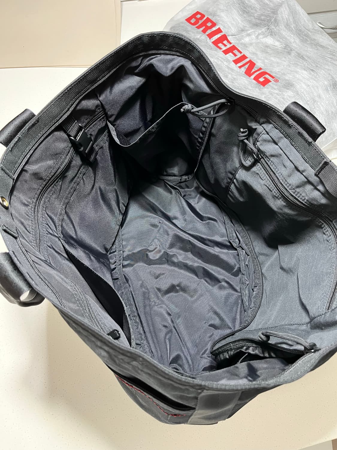 BRIEFING × NANGA DUAL BOX TOTE BRIEFING × NANGA DUAL BOX TOTE | 후루츠패밀리