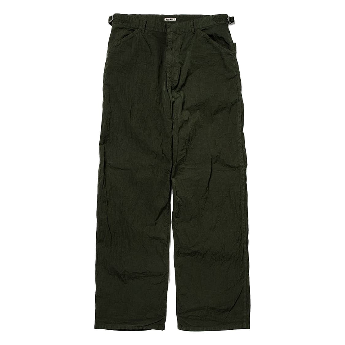 Auralee Hard Dyed Nylon Pants | 후루츠패밀리