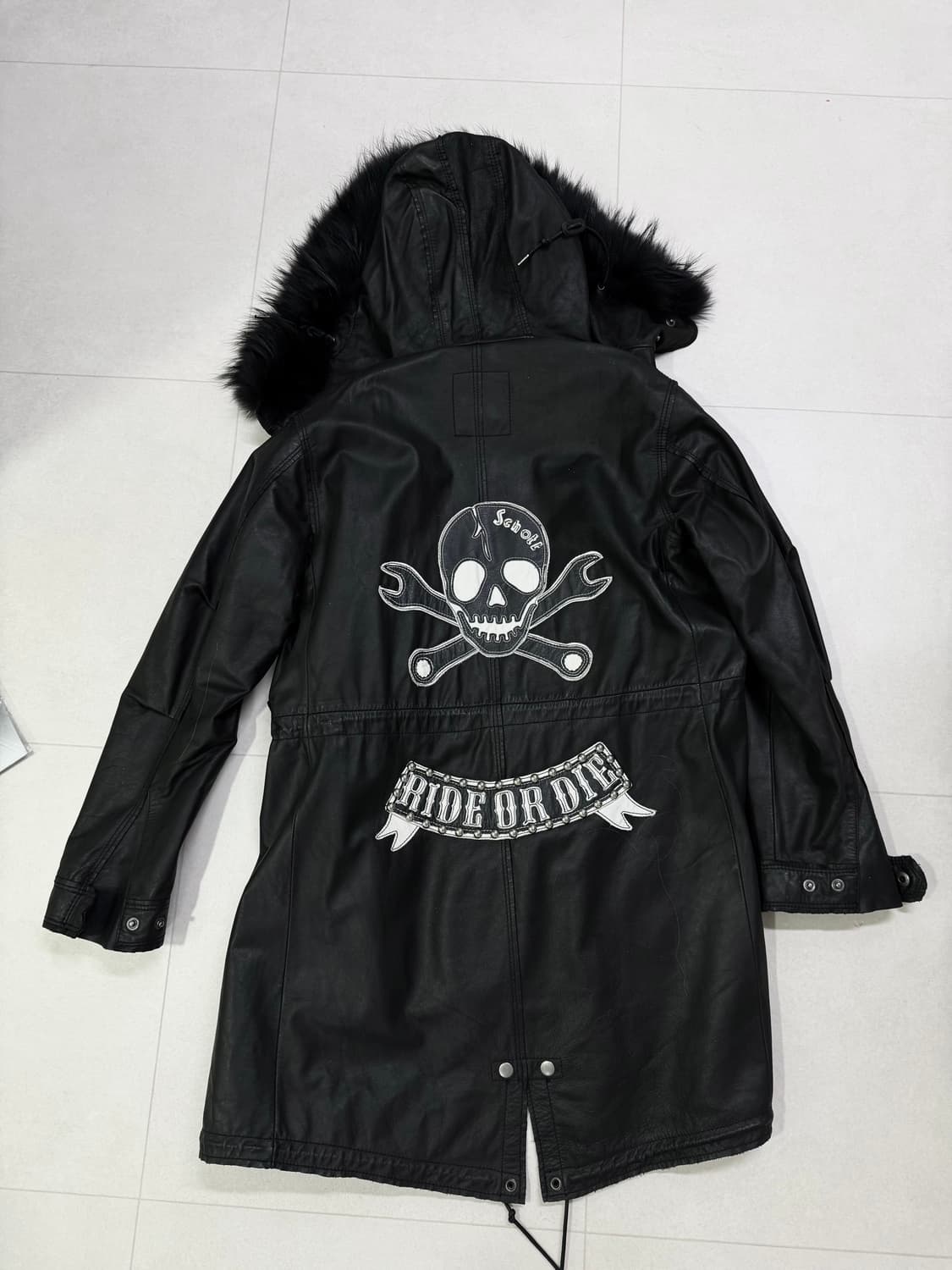 Schott M-51 [RIDE or DIE] Leather Parka | 후루츠패밀리