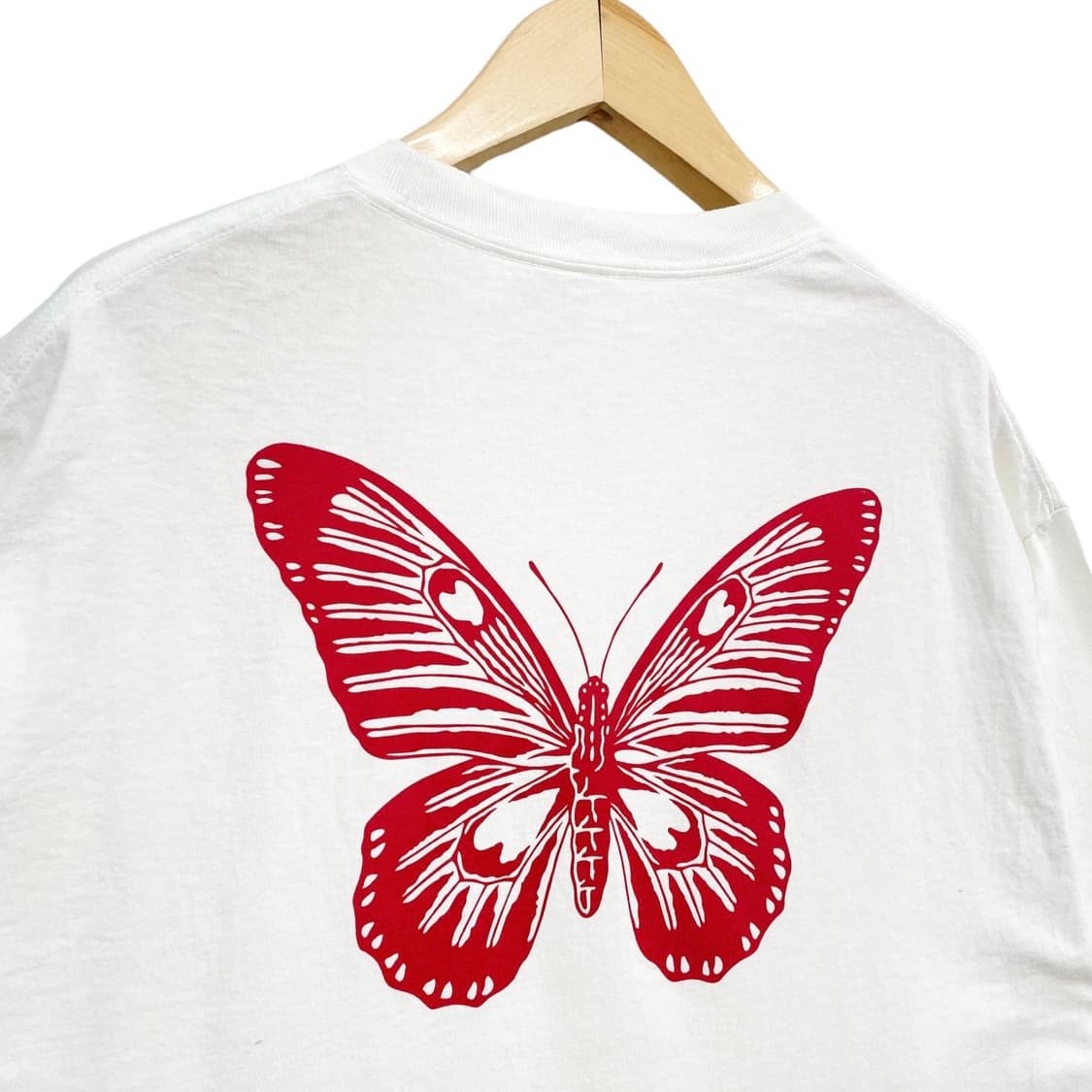 トップス DSML VERDY Girls Don't Cry Butterfly Tee DSML x VERDY Girls Don't Cry Butterfly DSML x GDC Butterfly Tshirt