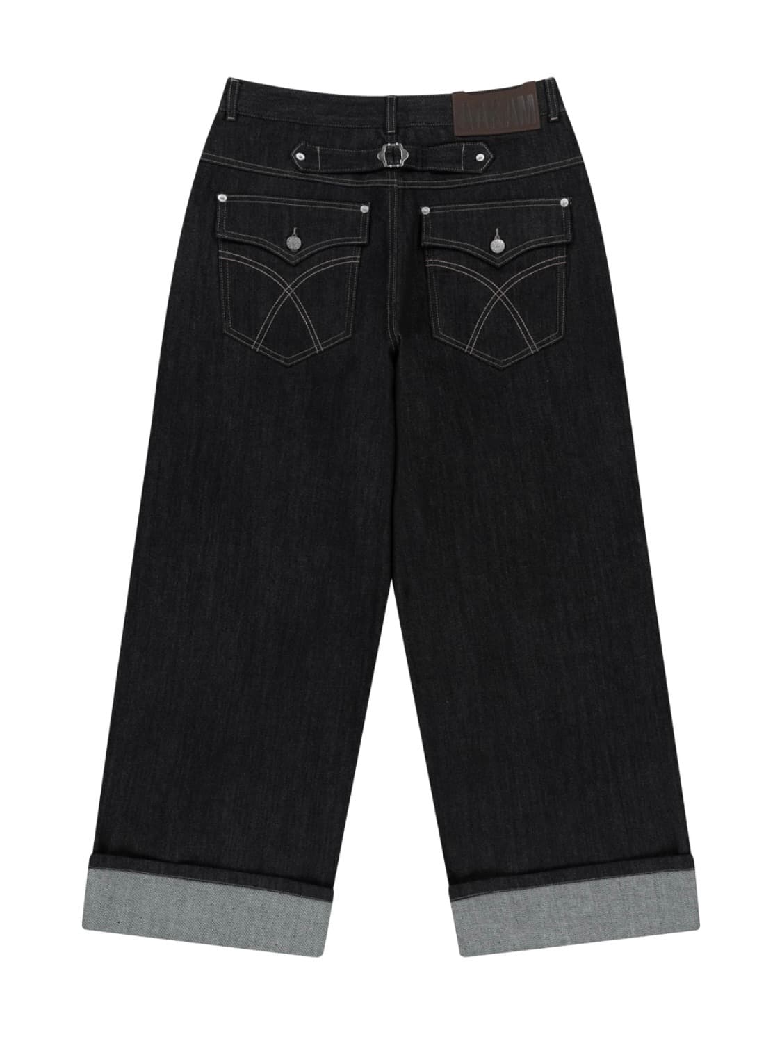 Cinch Back Denim Pants 2사이즈 | 후루츠패밀리