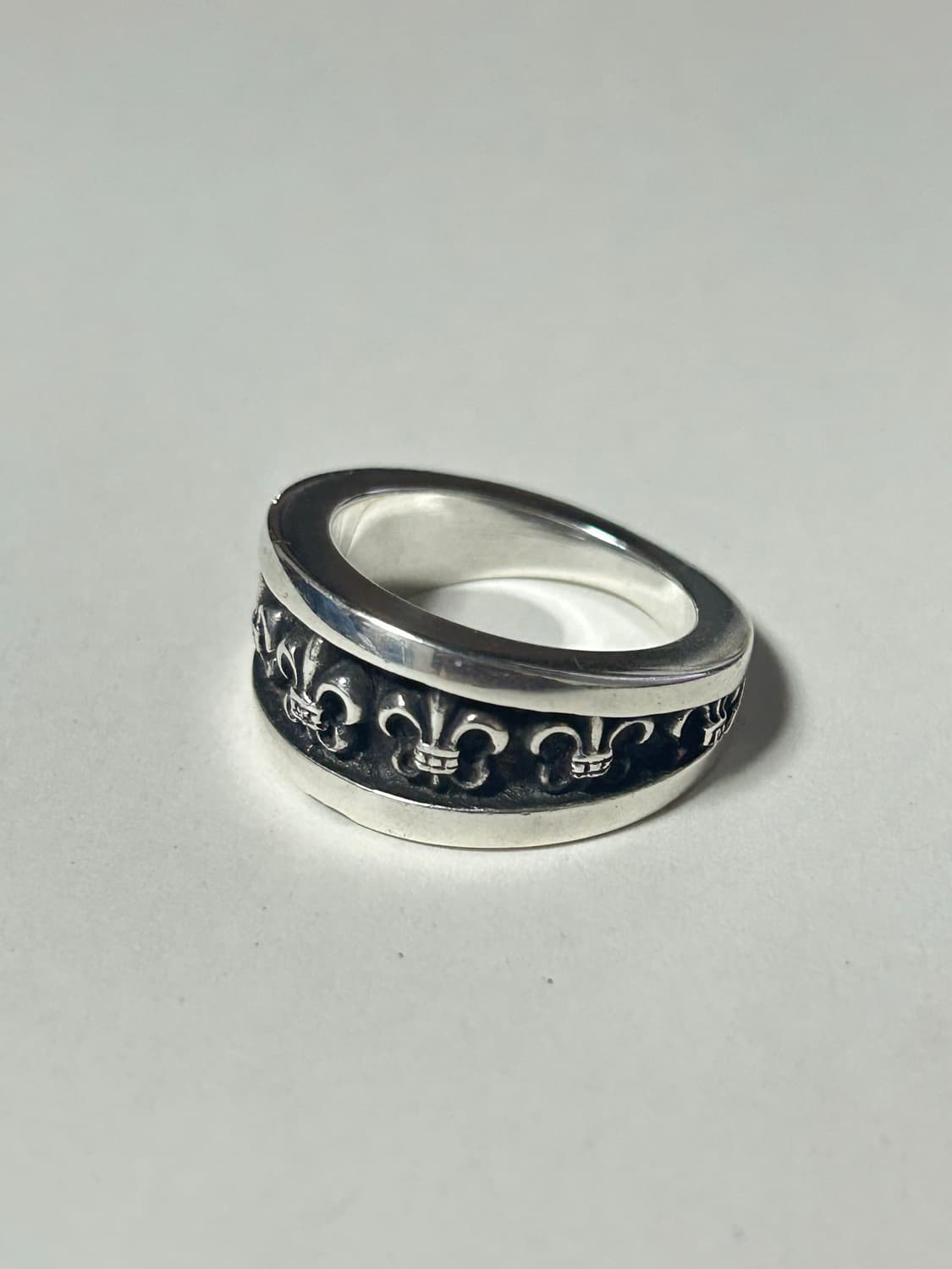 CHROME HEARTS BS FLUER STACK RING Authentic [Chrome Hearts] Stack