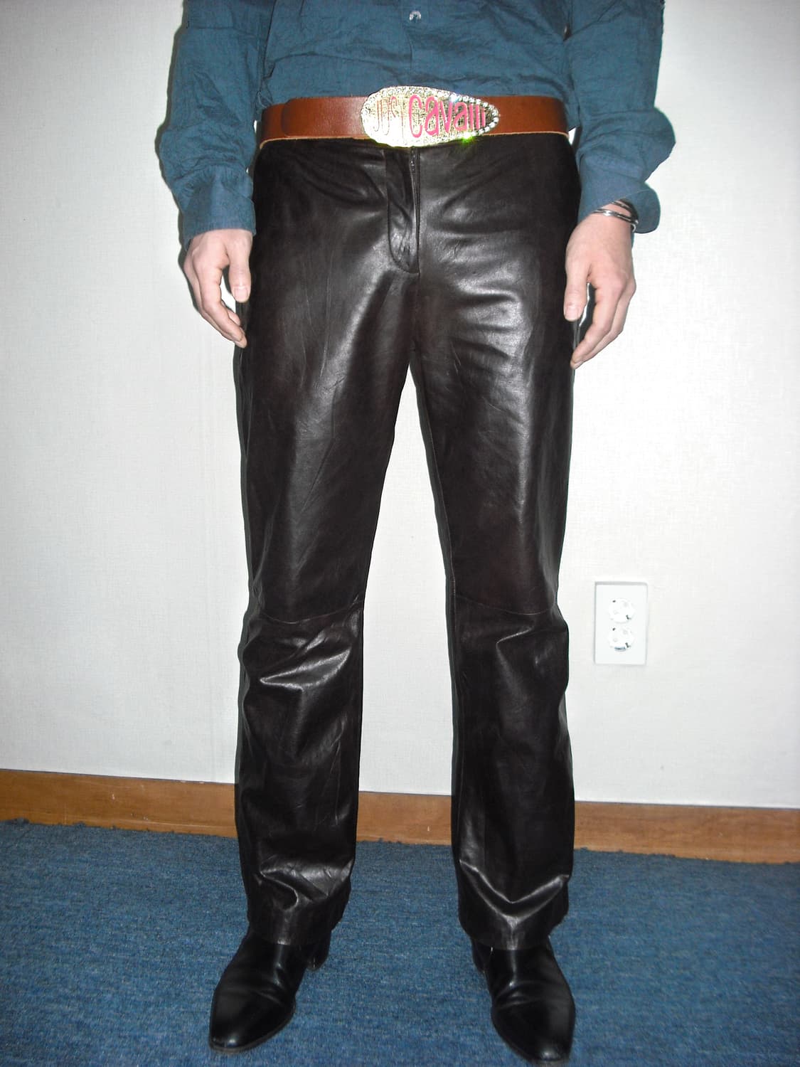 パンツ UNDER COVER 96AW COW LEATHER SHORT PANTS UNDER COVER 96AW COW LEATHER SHORT PANTS Men's New Natural Leather