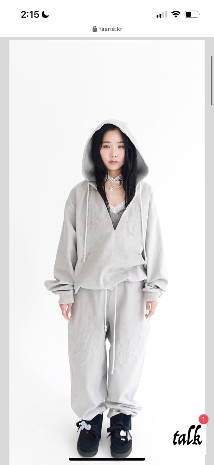 トップス fa.er.ie v neck hoodie fa.er.ie v neck hoodie