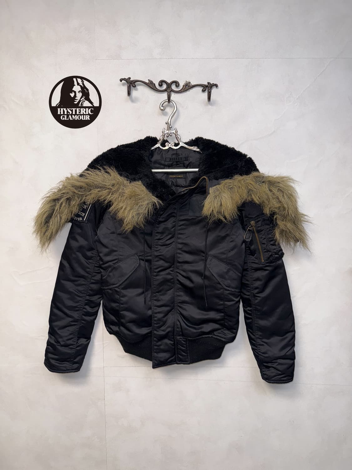 HG HYSTERIC GLAMOUR N-2B flight jacket HYSTERIC GLAMOUR N2B Flight