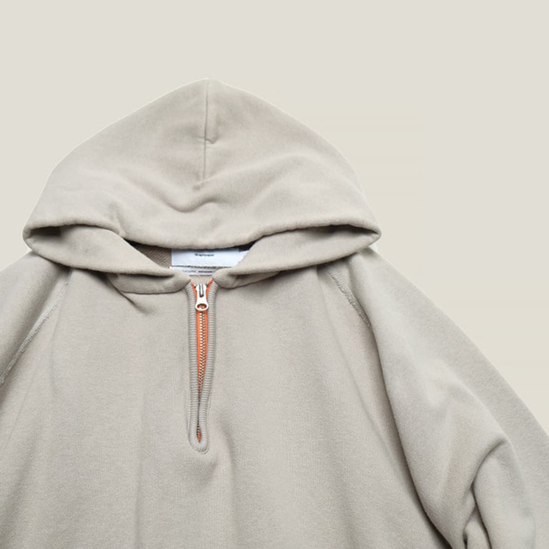 LOOPWHEELER” Graphpaper Half-Zip Parka Graphpaper×LOOPWHEELER