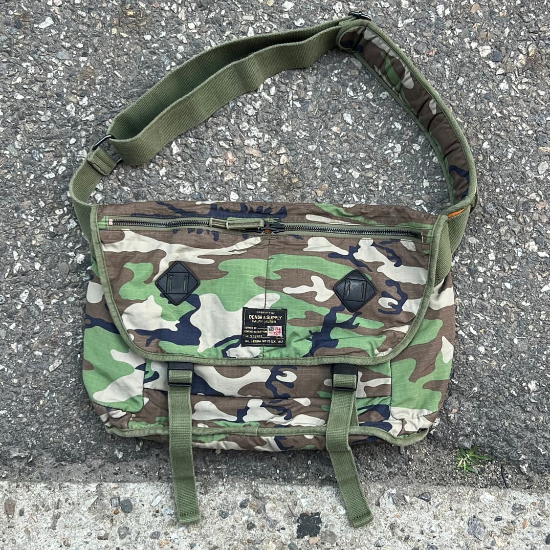 BN4992○ラルフローレン DENIM＆SUPPLY メッセンジャーバッグ BN4992