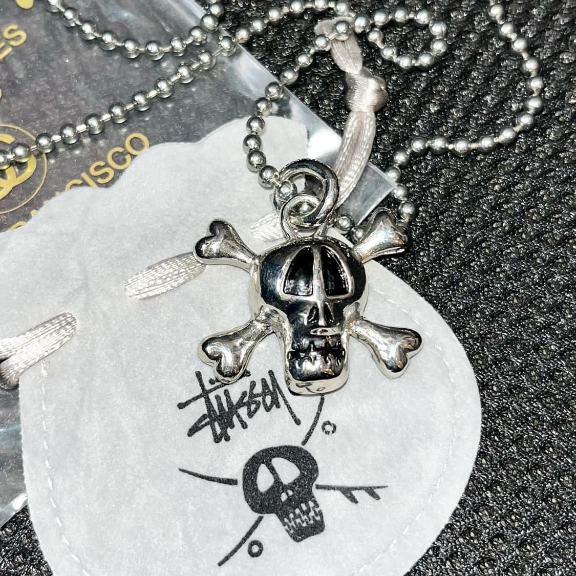 売店 STUSSY SKULL NECKLACE 新品 【公式通販】